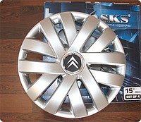 Колпаки на колеса SKS R15 Citroen - Колпаки на диски - Модель 315, купить комплект
